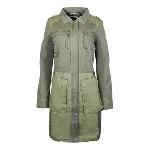 NWT Steve Madden Colorblock Cotton Parka Jacket